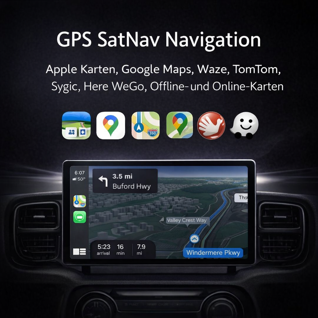 Audi A4 / A5 B9 / S / RS (2015–2023) Android 14 Autoradio mit Apple CarPlay & Android Auto - AutoTunes