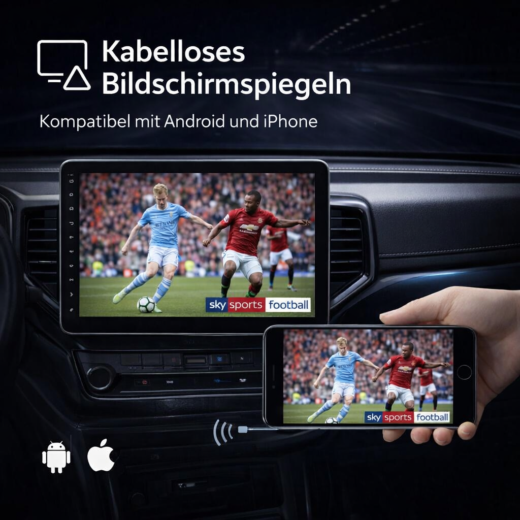 Škoda Fabia (2015–2020) Android 15 Autoradio mit Apple CarPlay & Android Auto - AutoTunes