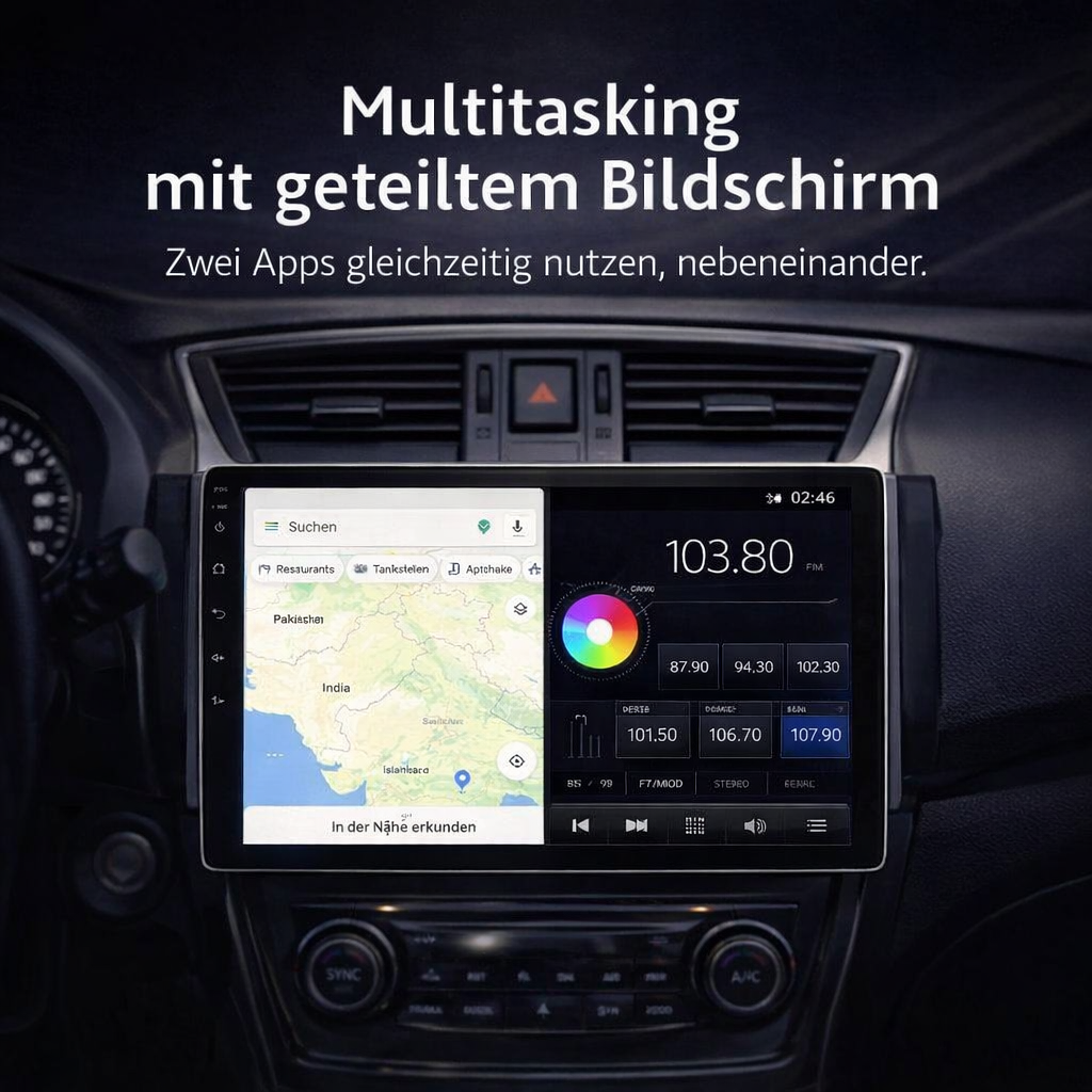 Ford Kuga / Escape / C-Max (2012–2019) Android 15 Autoradio mit Apple CarPlay & Android Auto - AutoTunes