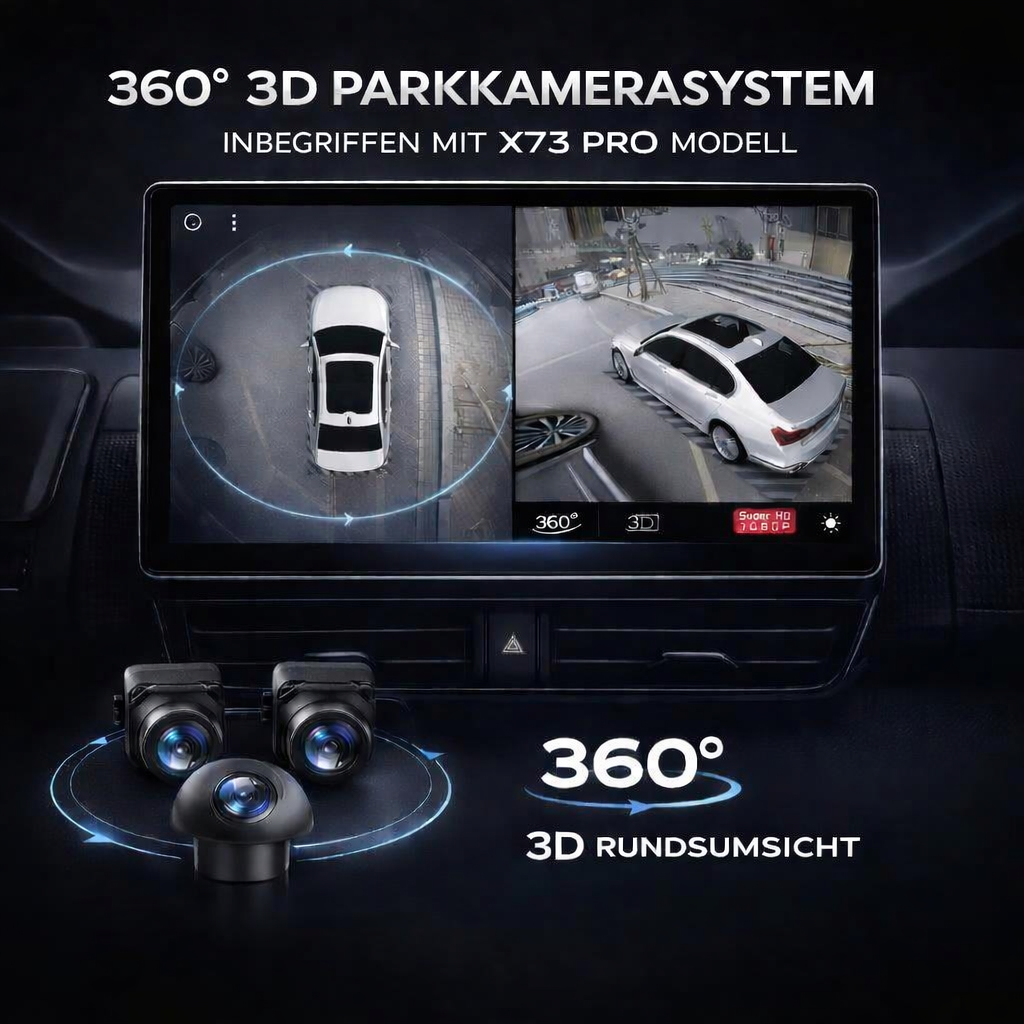 Ford Kuga / Escape / C-Max (2012–2019) Android 15 Autoradio mit Apple CarPlay & Android Auto - AutoTunes