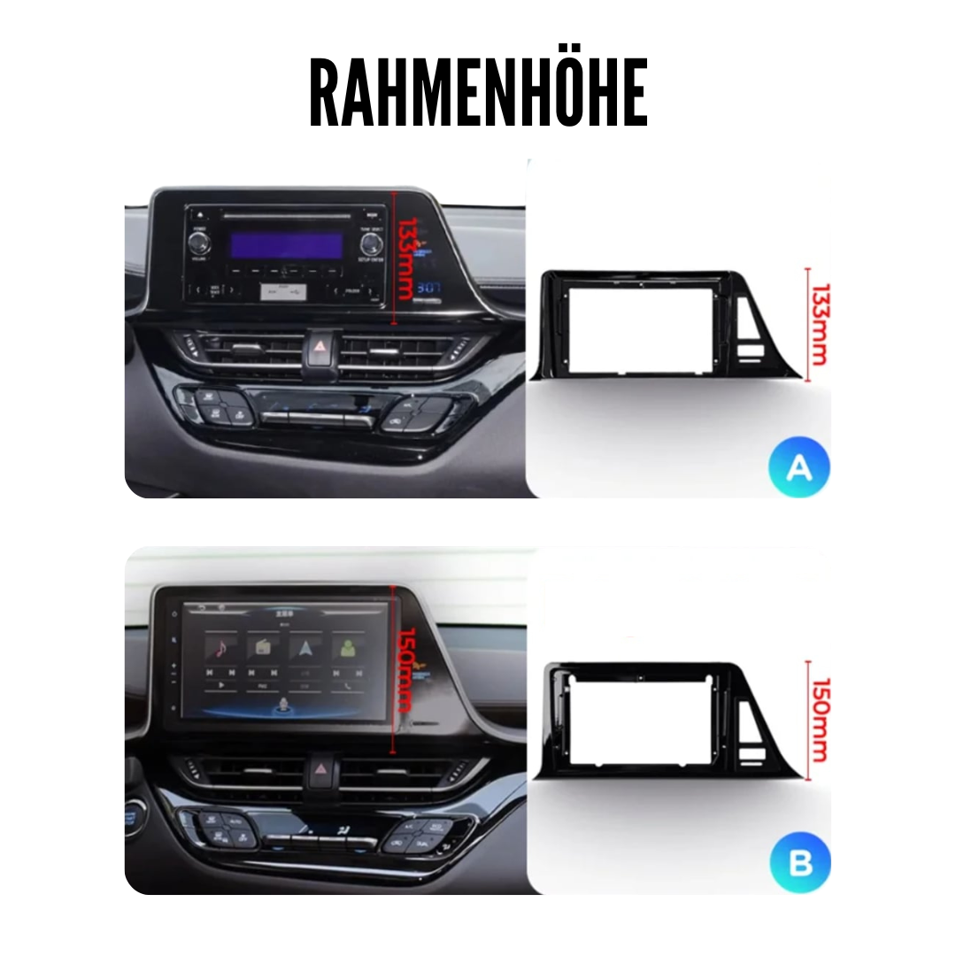 Toyota CH-R | 2016-2019 | Android 13 Autoradio | Apple CarPlay | Android Auto