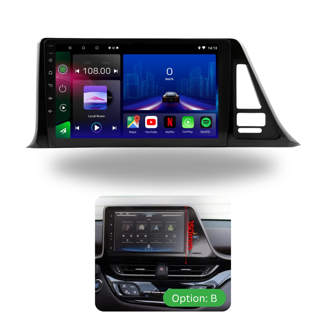 Toyota CH-R | 2016-2019 | Android 13 Autoradio | Apple CarPlay | Android Auto
