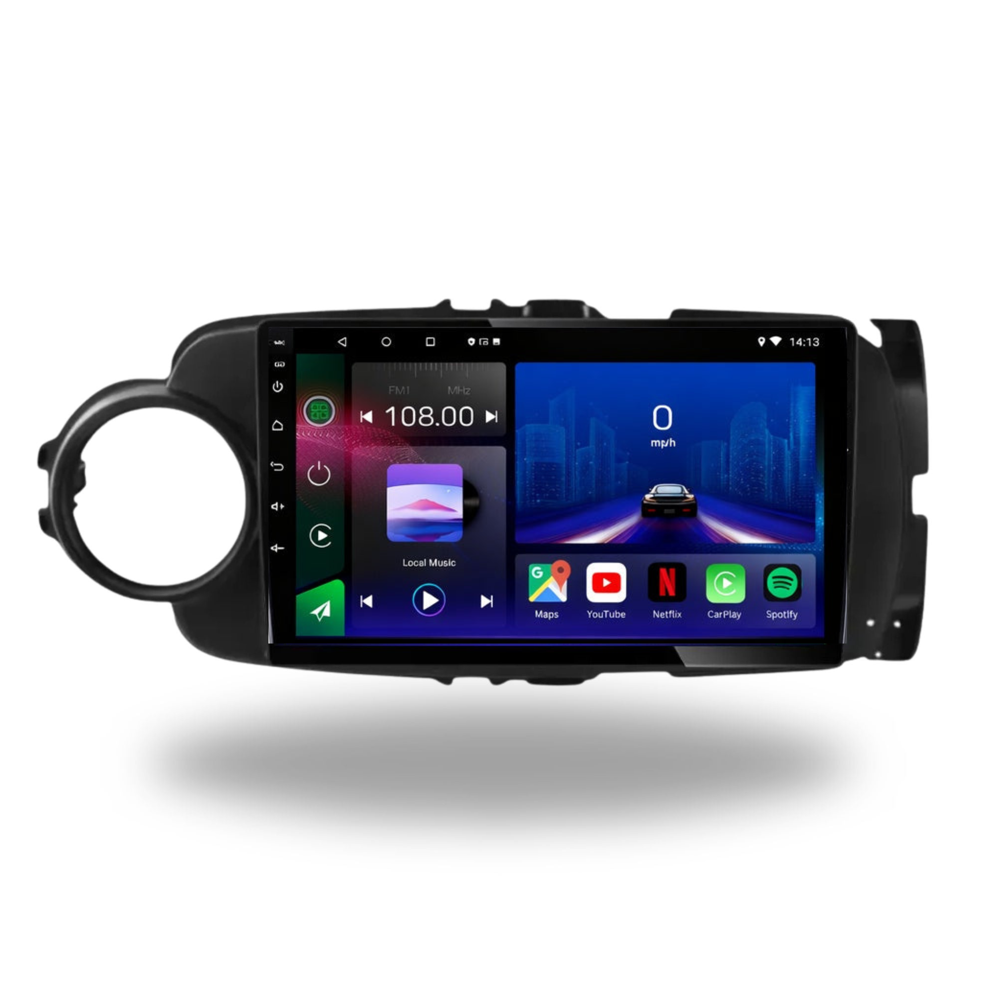 Toyota Yaris (2012–2017) Android 15 Autoradio mit Apple CarPlay & Android Auto - AutoTunes