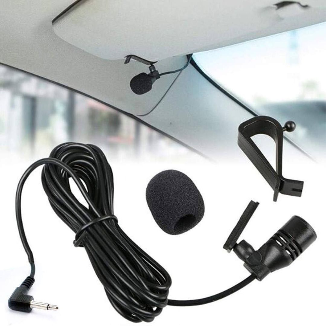 Universal 3.5mm External Microphone – Car Stereo & Android Head Units - Pluscenter