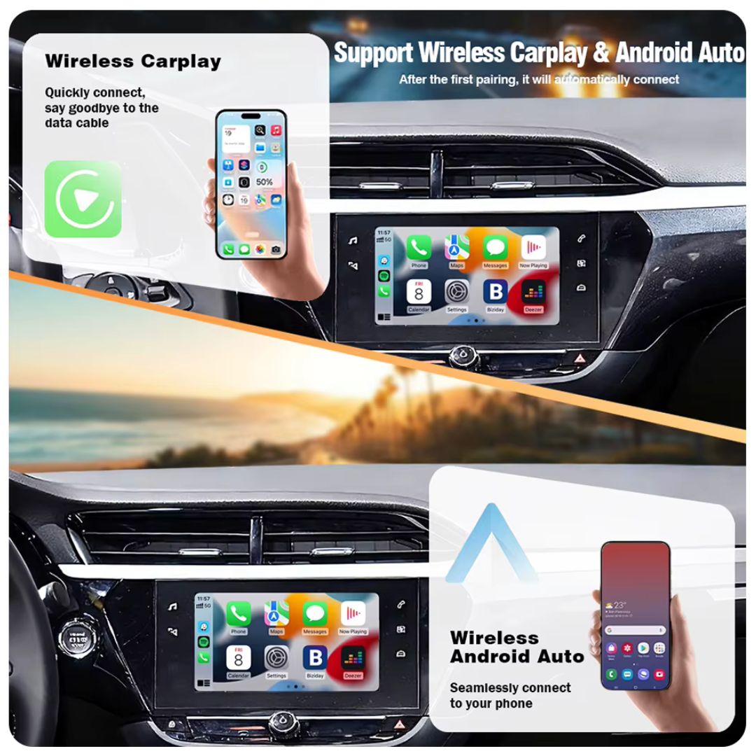 For Citroen Peugeot Vauxhall Toyota Wireless Apple CarPlay Retrofit Android Auto RCC & NAC - Pluscenter