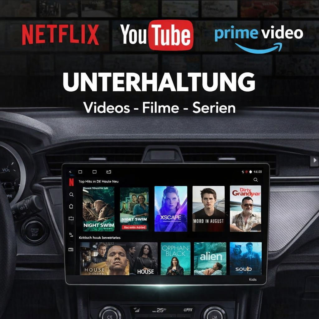 Audi A4 / A5 B9 / S / RS (2015–2023) Android 14 Autoradio mit Apple CarPlay & Android Auto - AutoTunes