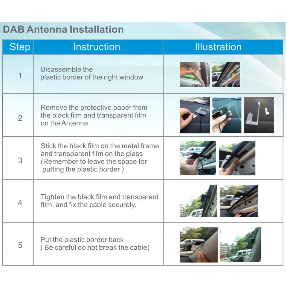 DAB+ Dongle-Antennenadapter für Android-Autoradio-Haupteinheit - AutoTunes