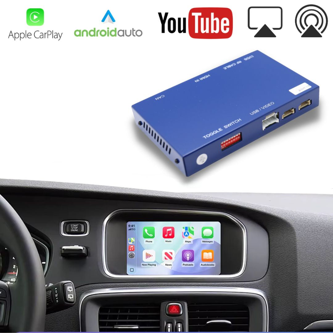 For Volvo Wireless Apple CarPlay Retrofit 2015-2020 Android Auto 7inch Original Screen - Pluscenter