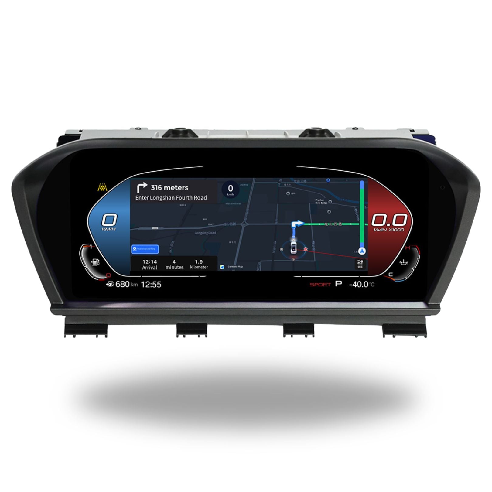 BMW F-Series 1 & 2 Series / X1 / X2 11″ Digital Instrument Cluster – LCD Dashboard with CarPlay - Pluscenter